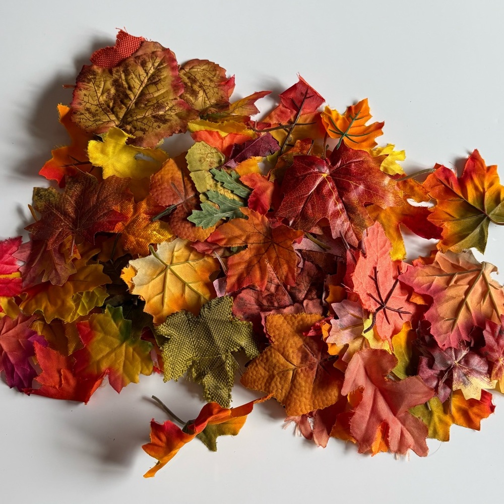 Assorted Artificial Autumn Leaves
